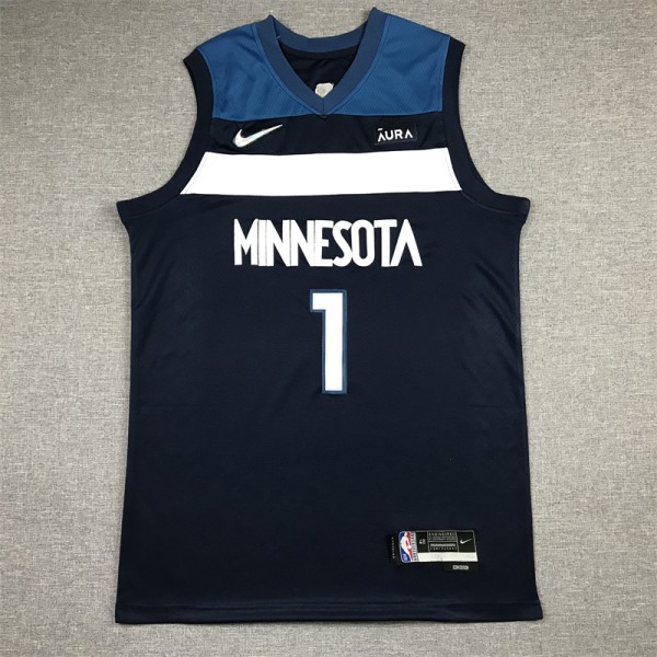 Anthony Edwards #1 Minnesota Timberwolves Jersey