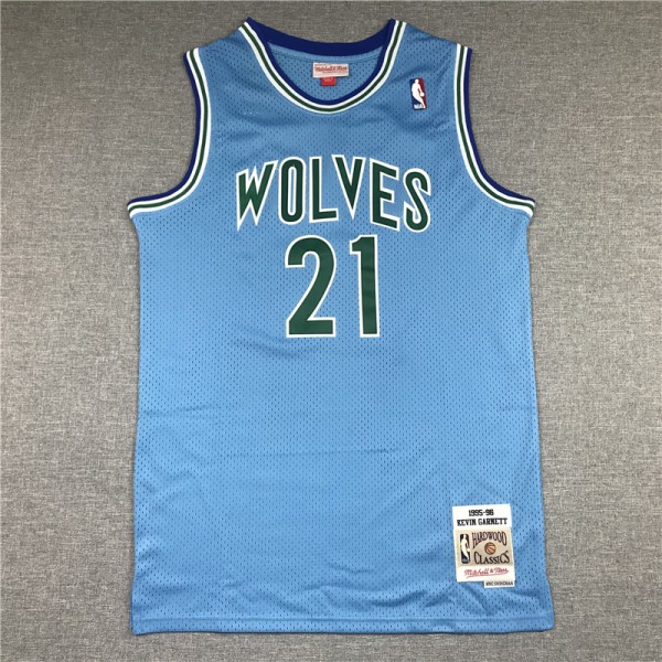 Kevin Garnett #21 Minnesota Timberwolves Jersey