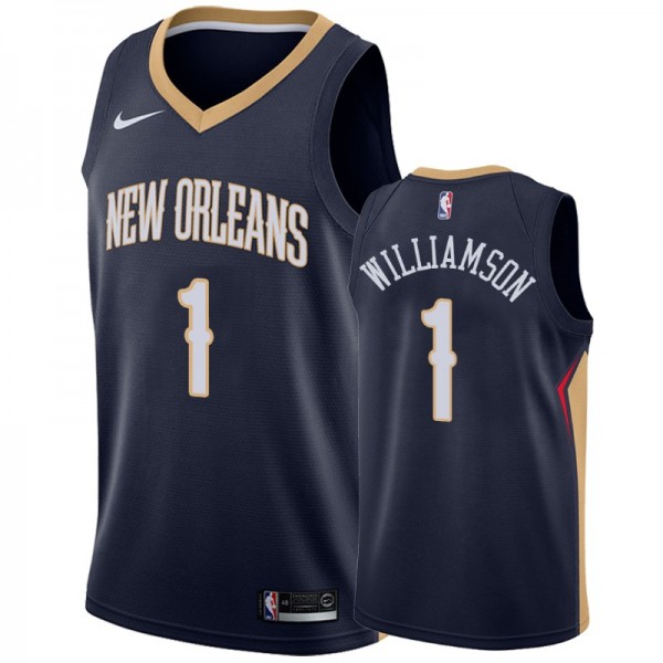 Zion Williamson #1 New Orleans Pelicans Jersey