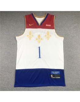 Zion Williamson #1 New Orleans Pelicans Jersey