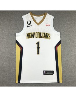 Zion Williamson #1 New Orleans Pelicans Jersey