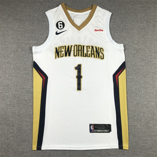 Zion Williamson #1 New Orleans Pelicans Jersey