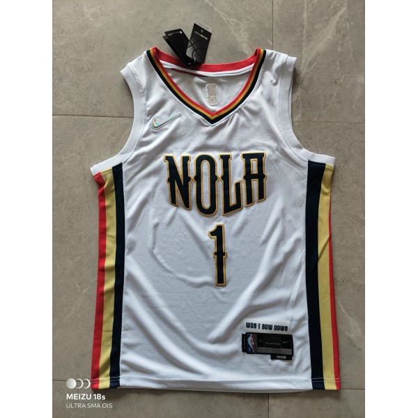 Zion Williamson #1 New Orleans Pelicans Jersey