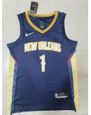 Zion Williamson #1 New Orleans Pelicans Jersey