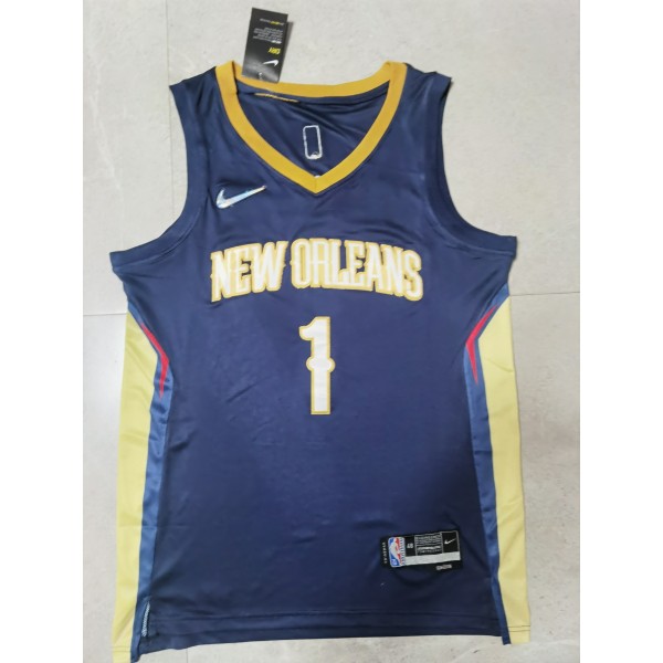 Zion Williamson #1 New Orleans Pelicans Jersey