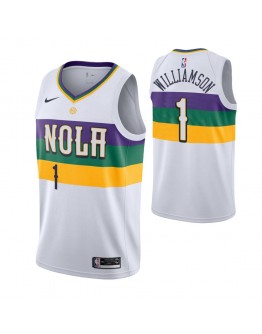 Zion Williamson #1 New Orleans Pelicans Jersey