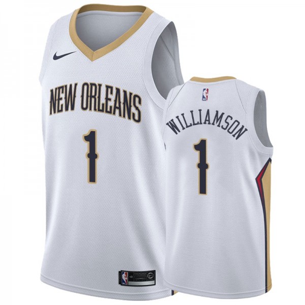 Zion Williamson #1 New Orleans Pelicans Jersey