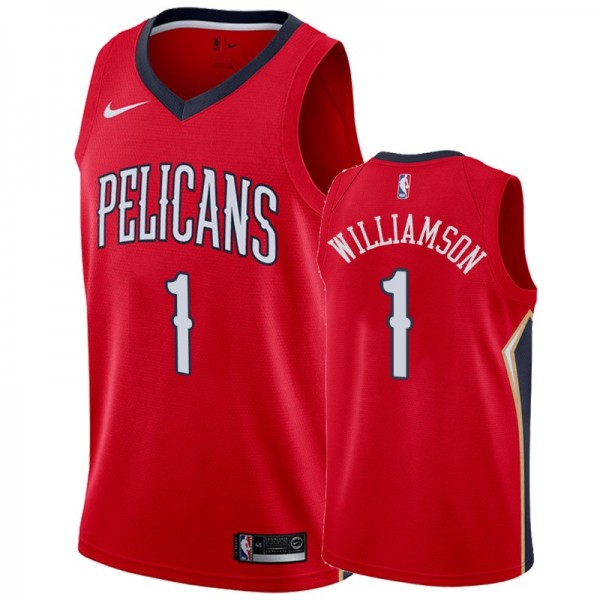 Zion Williamson #1 New Orleans Pelicans Jersey