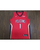 Zion Williamson #1 New Orleans Pelicans Jersey