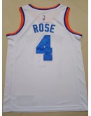 Derrick Rose #4 New York Knicks Jersey