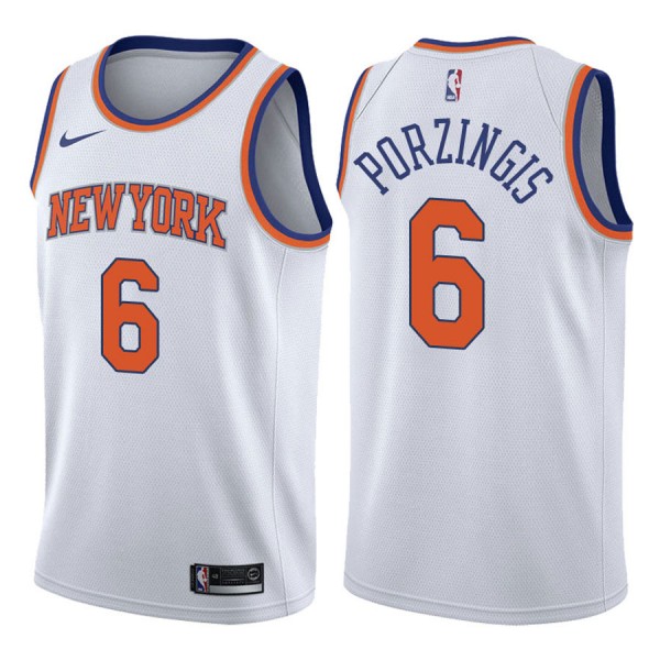 Kristaps Porzingis #6  New York Knicks Jersey