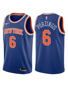 Kristaps Porzingis #6  New York Knicks Jersey