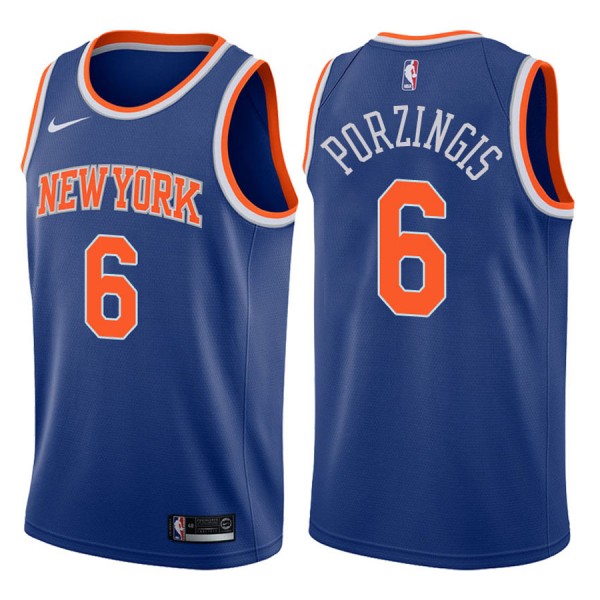 Kristaps Porzingis #6  New York Knicks Jersey