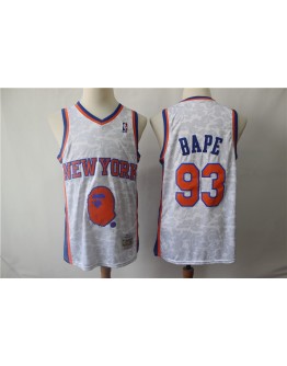 Bape #93 New York Knicks Jersey