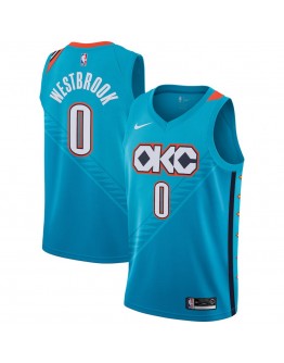 Russell Westbrook #0 Oklahoma City Thunder Jersey