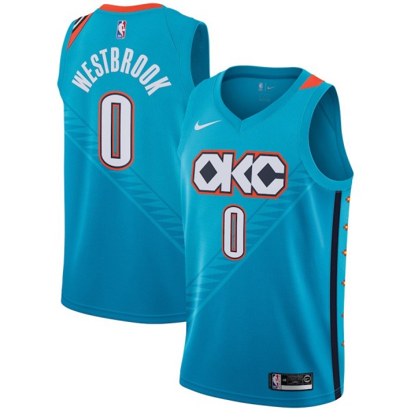 Russell Westbrook #0 Oklahoma City Thunder Jersey