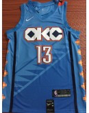 Paul George #13 Oklahoma City Thunder Jersey