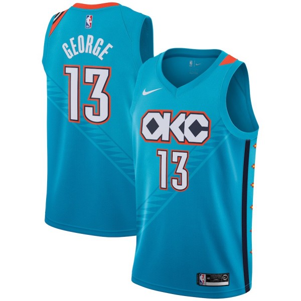 Paul George #13 Oklahoma City Thunder Jersey