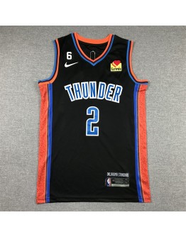 Shai Gilgeous-Alexander #2 Oklahoma City Thunder Jersey