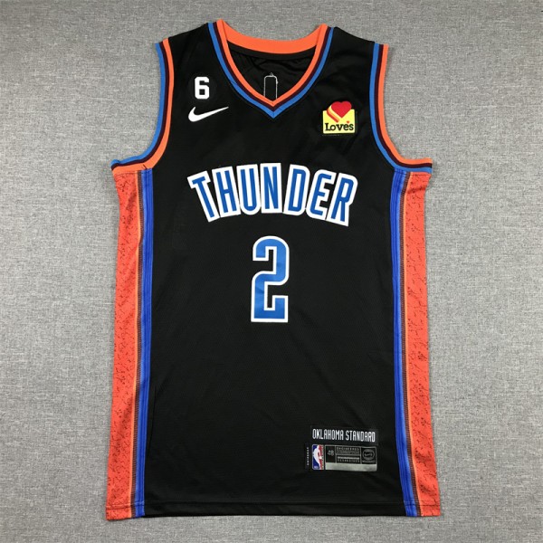 Shai Gilgeous-Alexander #2 Oklahoma City Thunder Jersey