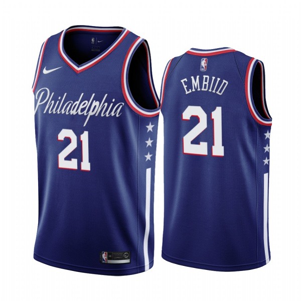 Joel Embiid #21 Philadelphia 76ers Jersey