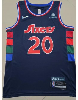 Georges Niang #20 Philadelphia 76ers Jersey