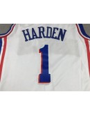 James Harden #1 Philadelphia 76ers Jersey