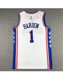 James Harden #1 Philadelphia 76ers Jersey