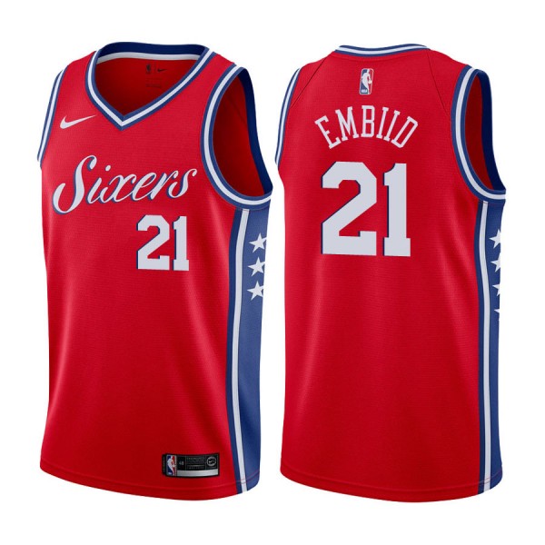 Joel Embiid #21 Philadelphia 76ers Jersey