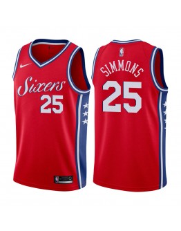 Ben Simmons #25 Philadelphia 76ers Jersey