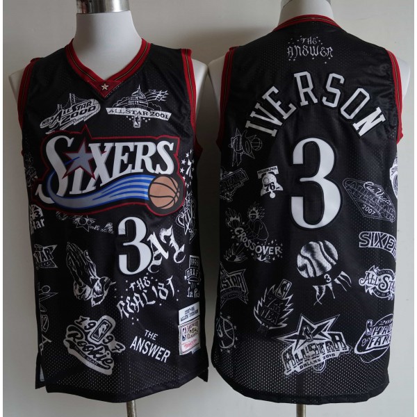 Allen Iverson #3 Philadelphia 76ers Jersey