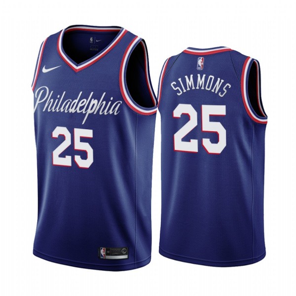 Ben Simmons #25 Philadelphia 76ers Jersey