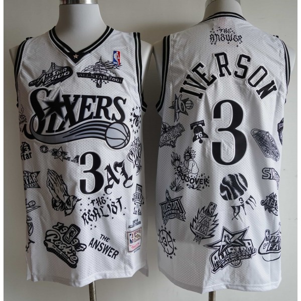 Allen Iverson #3 Philadelphia 76ers Jersey