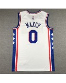 Tyrese Maxey #0 Philadelphia 76ers Jersey