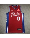 Tyrese Maxey #0 Philadelphia 76ers Jersey