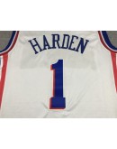 James Harden #1 Philadelphia 76ers Jersey