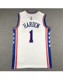 James Harden #1 Philadelphia 76ers Jersey