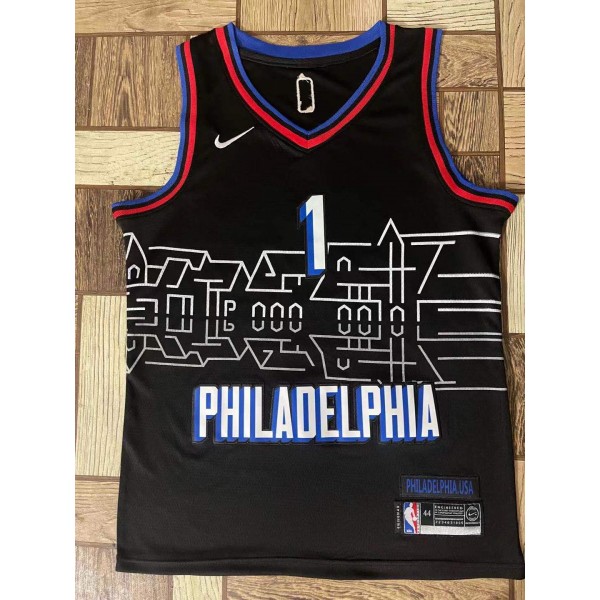 James Harden #1 Philadelphia 76ers Jersey