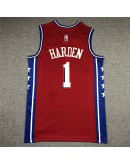 James Harden #1 Philadelphia 76ers Jersey