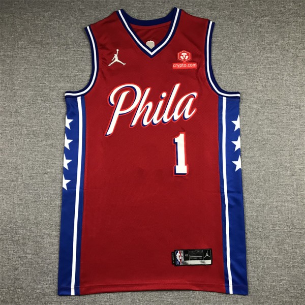 James Harden #1 Philadelphia 76ers Jersey