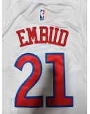 Joel Embiid #21 Philadelphia 76ers Jersey