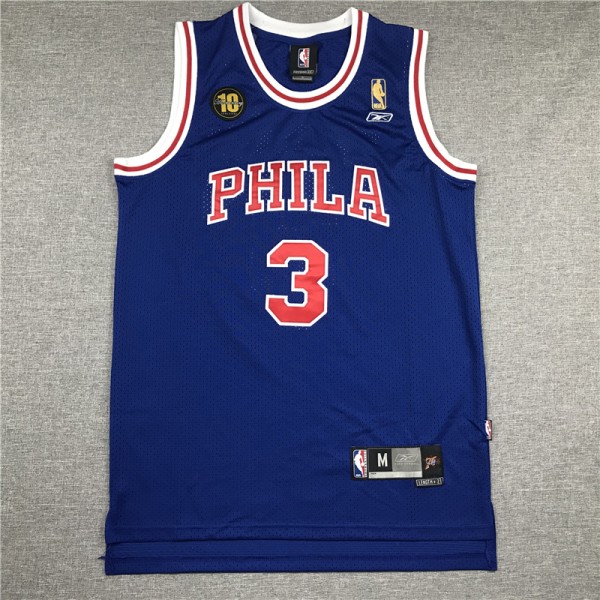 Allen Iverson #3 Philadelphia 76ers Jersey