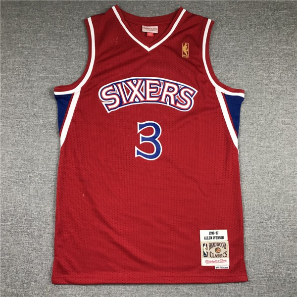 Allen Iverson #3 Philadelphia 76ers Jersey