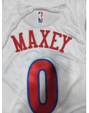 Tyrese Maxey #0 Philadelphia 76ers Jersey