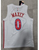 Tyrese Maxey #0 Philadelphia 76ers Jersey