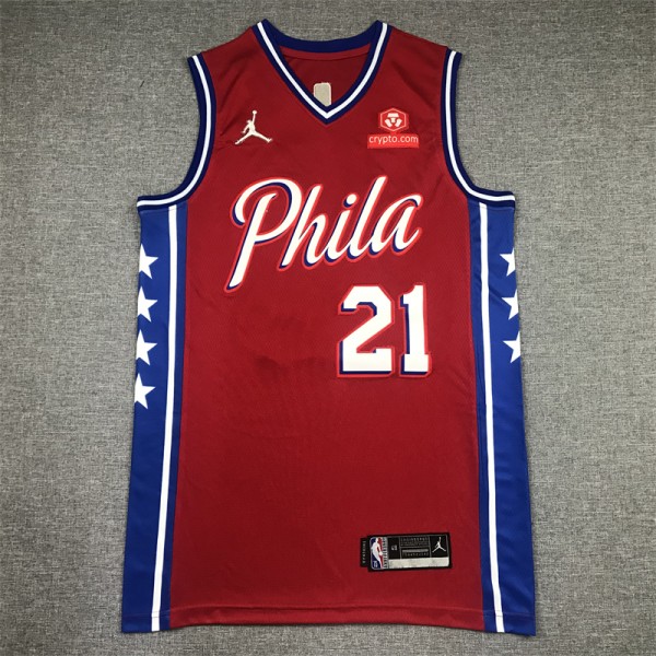 Joel Embiid #21 Philadelphia 76ers Jersey