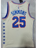 Ben Simmons #25 Philadelphia 76ers Jersey