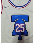 Ben Simmons #25 Philadelphia 76ers Jersey