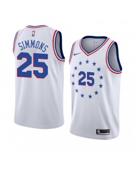 Ben Simmons #25 Philadelphia 76ers Jersey