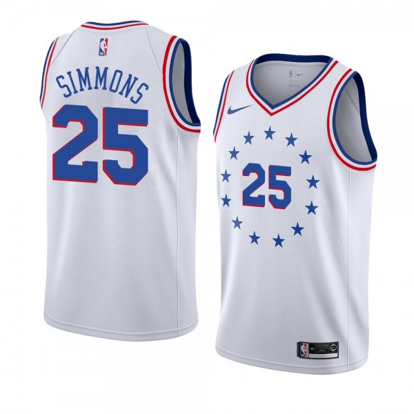 Ben Simmons #25 Philadelphia 76ers Jersey